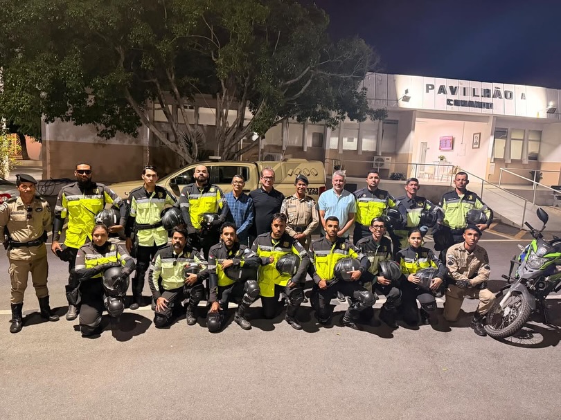Polícia Militar realiza instrução de técnicas de pilotagem para agentes de trânsito de Guanambi