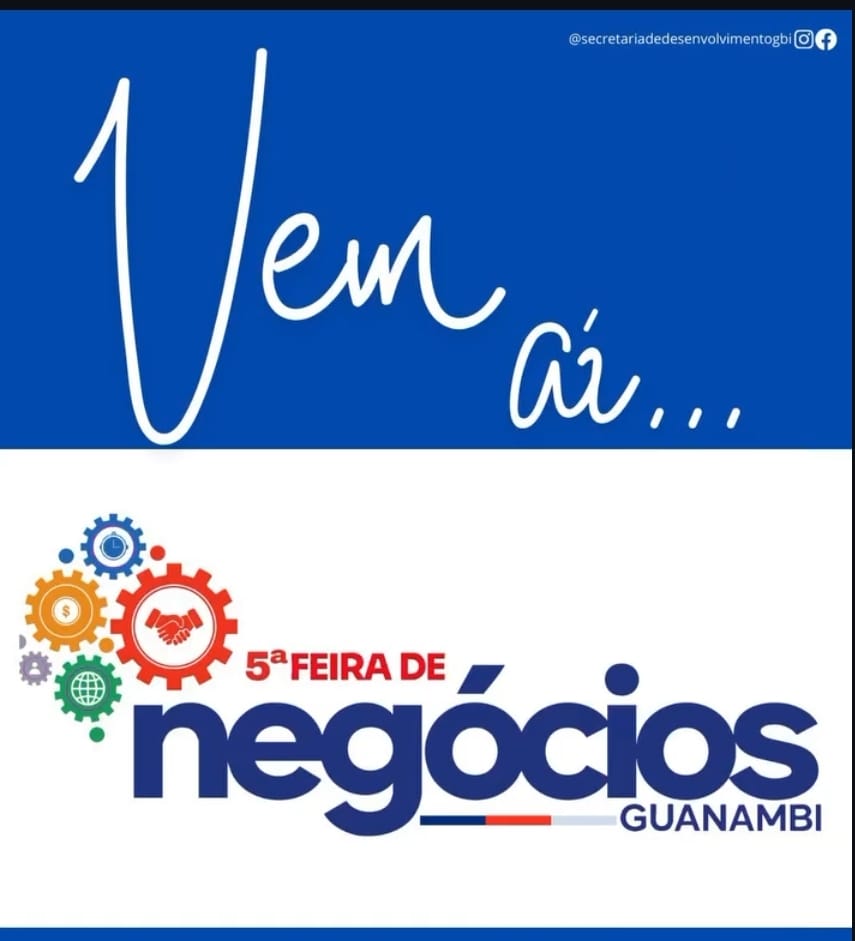 Inscrições estão ainda abertas para 5ª Feira de Negócios de Guanambi